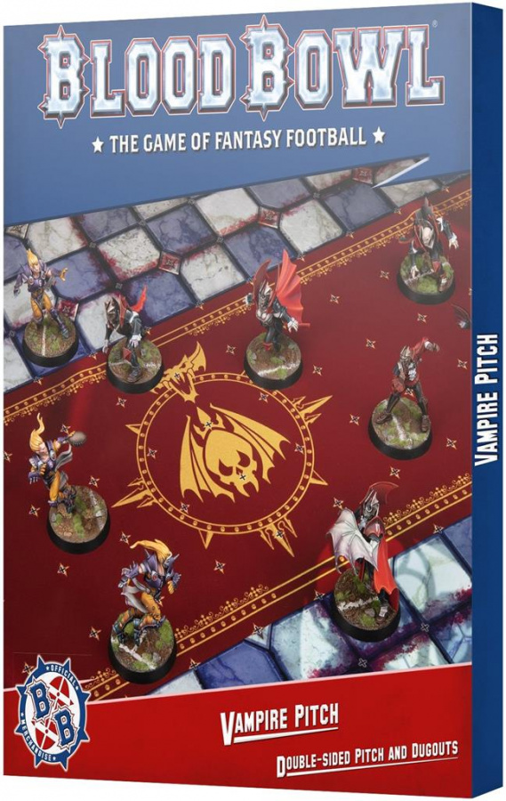 Blood Bowl: Vampire Pitch - Double-Sided Pitch and Dugouts