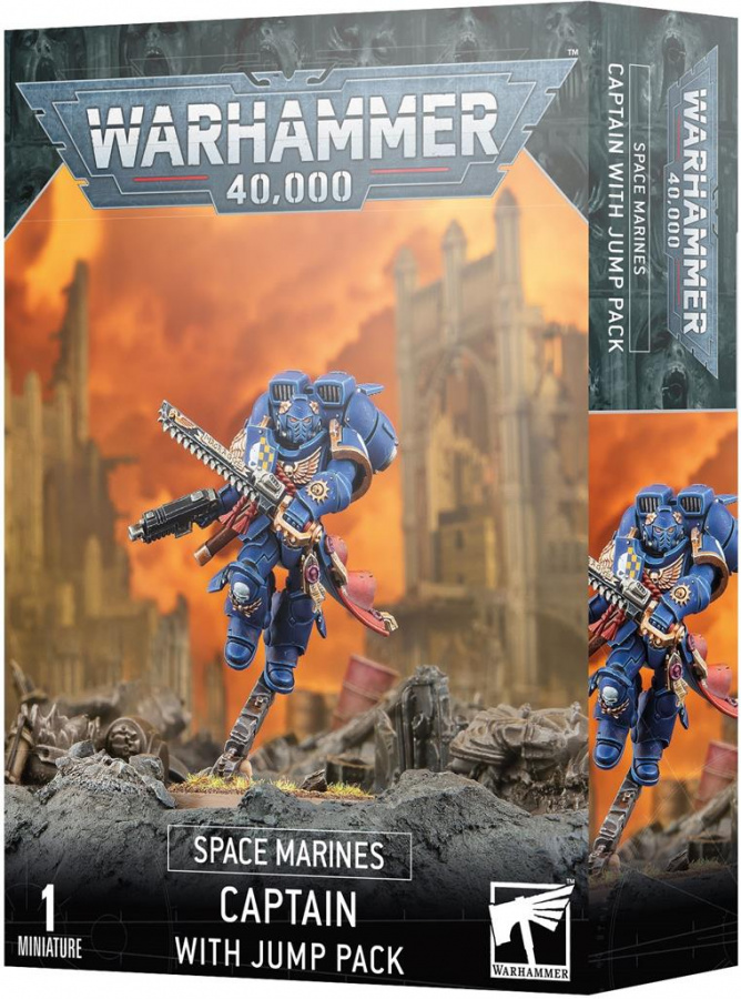 Warhammer 40,000: Space Marines - Captain with Jump Pack