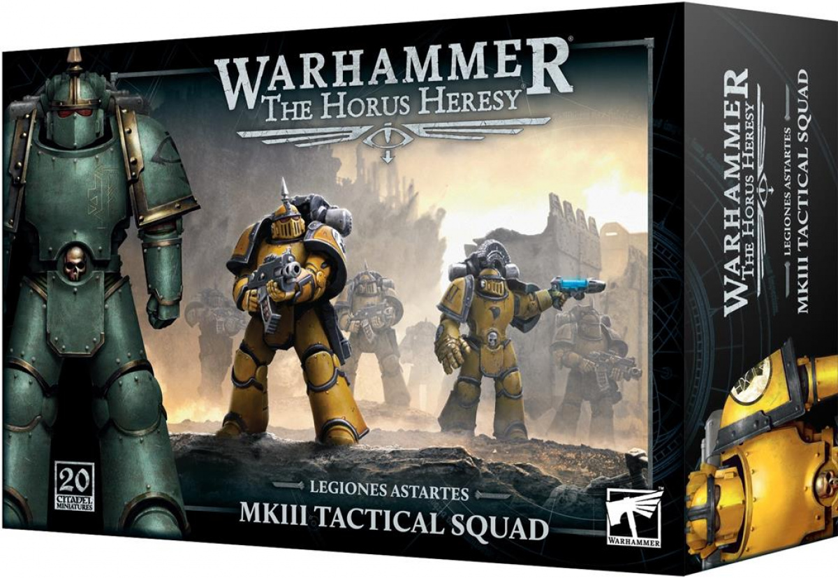 Games Workshop Horus Heresy: Legiones Astartes MkII Tactical Squad - New Unassembled