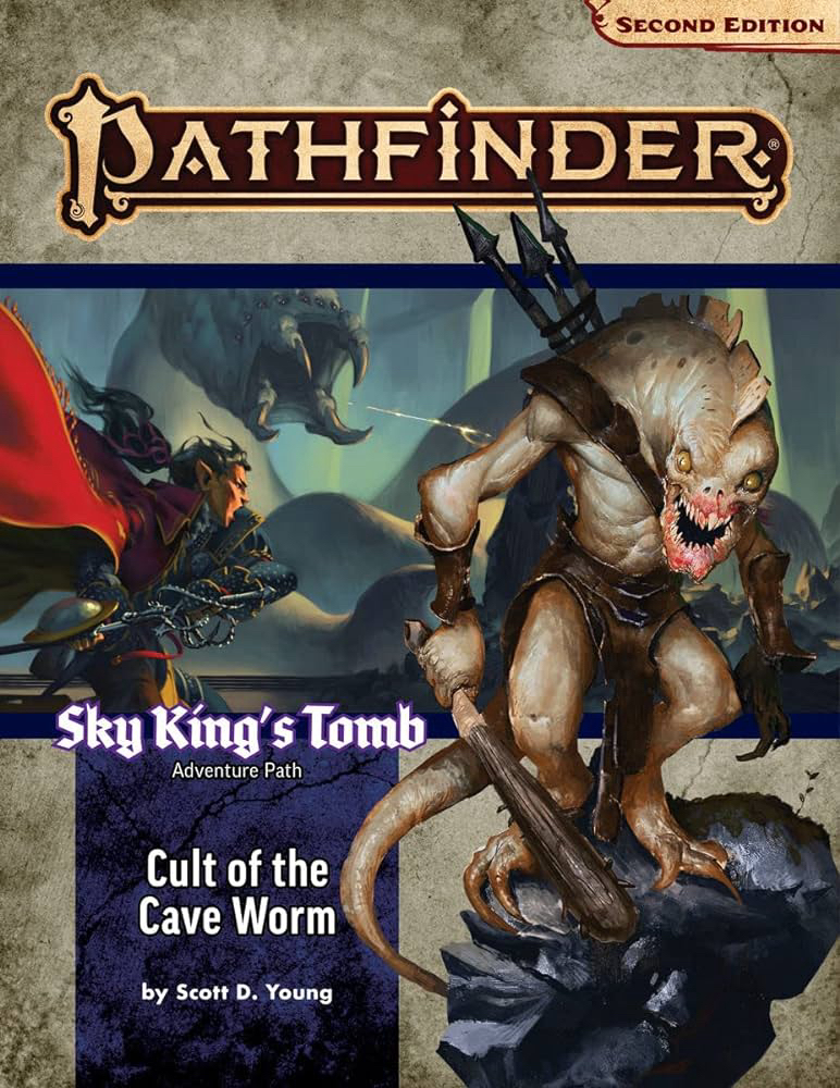 Pathfinder RPG (Second Edition): Adventure Path #194 - Cult of the Cave Worm