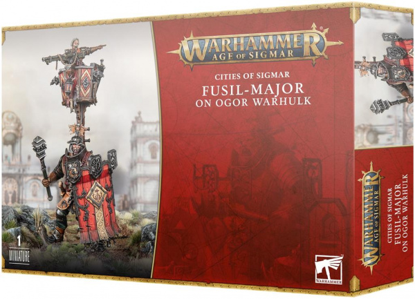 Warhammer Age of Sigmar: Cities of Sigmar - Fusil-Major on Ogor Warhulk