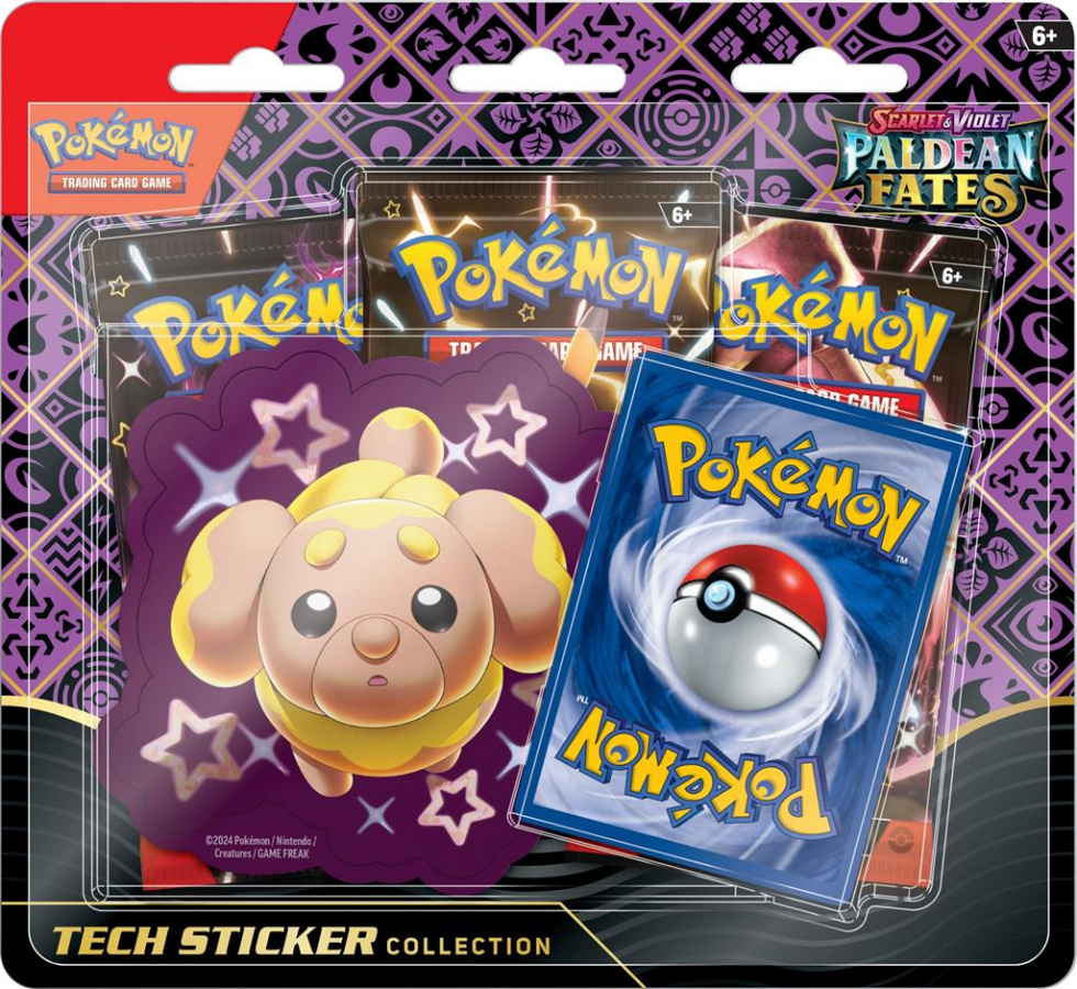 Pokémon TCG: Scarlet & Violet - Paldean Fates - Tech Sticker Collection - Fidough