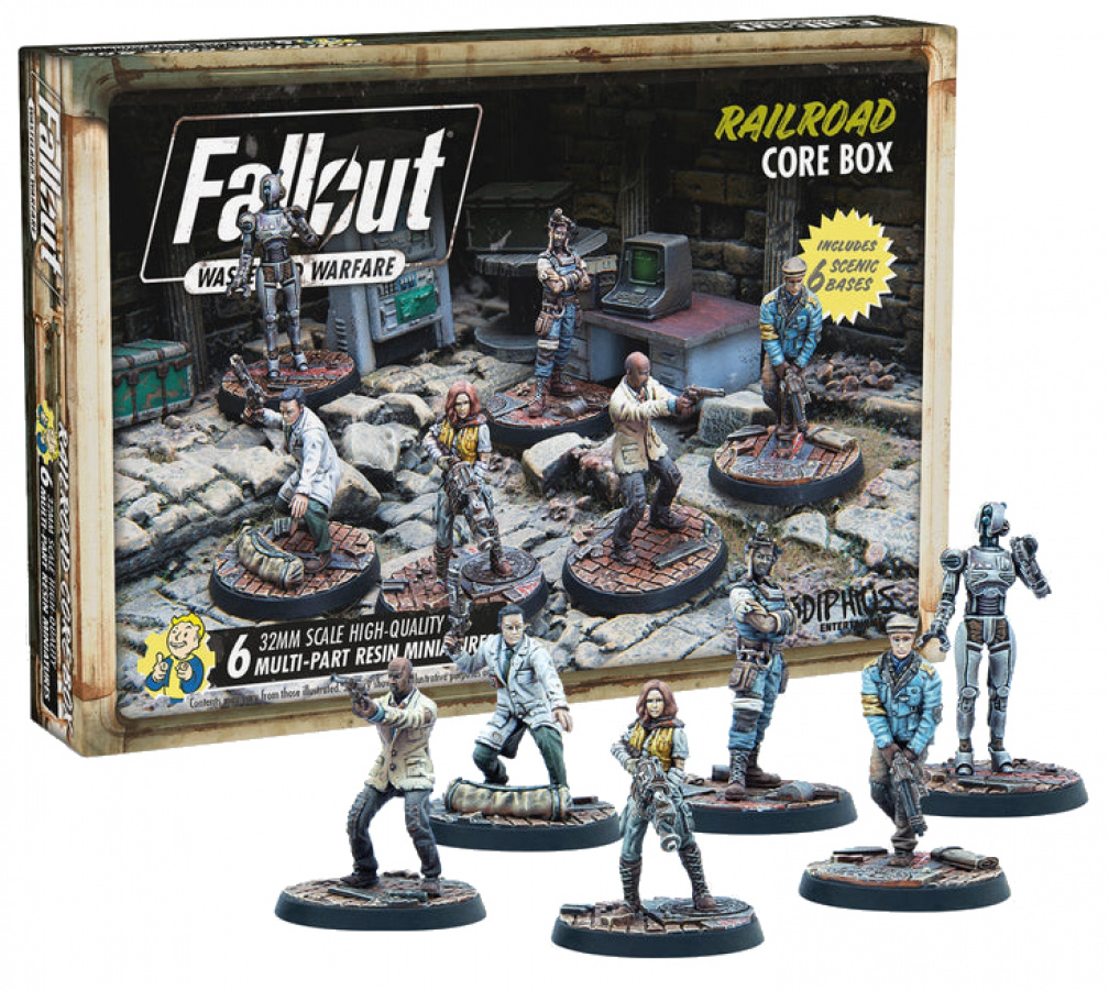 Fallout: Wasteland Warfare - Railroad - Core Box