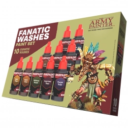  The Army Painter: Warpaints - Fanatic - Washes Paint Set