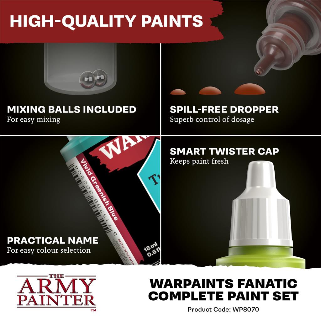 The Army Painter: Warpaints Quickshade Washes Set - Fair Game