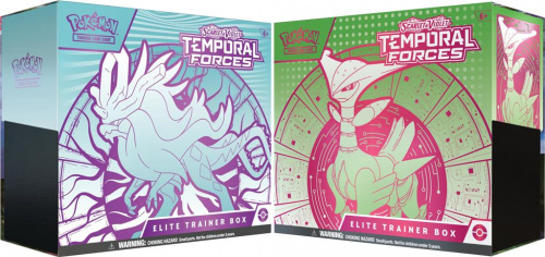Pokemon TCG: Scarlet & Violet - Temporal Forces - Elite Trainer Box - Bundle