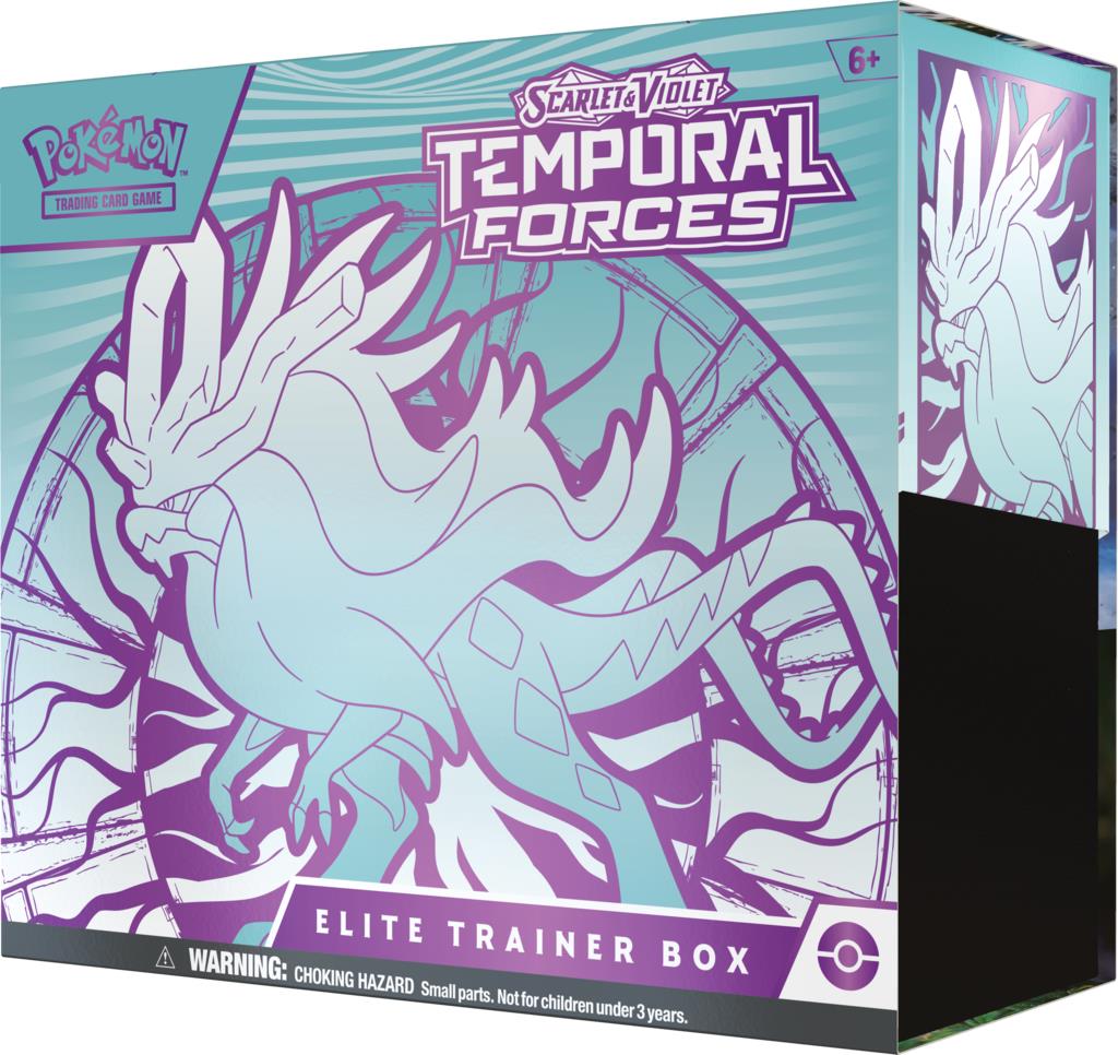 Pokemon TCG: Temporal Forces - Elite Trainer Box - Walking Wake, Card  Games