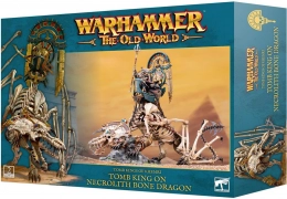 Warhammer The Old World: Tomb Kings of Khemri - Tomb King on Necrolith Bone Dragon