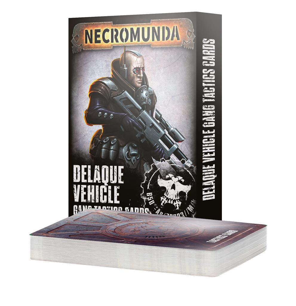 Necromunda: Delaque Vehicle - Gang Tactics Cards