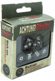 Achtung! Cthulhu - Zestaw kości - Black Sun