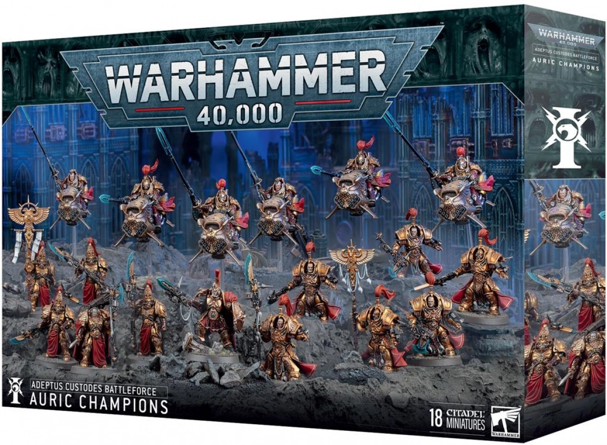 Warhammer 40,000: Adeptus Custodes Battleforce - Auric Champions