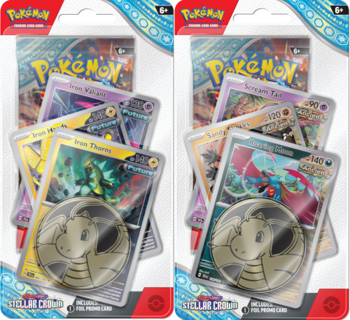 Pokémon TCG: Scarlet & Violet - Stellar Crown - Premium Checklane Blister Box (12)
