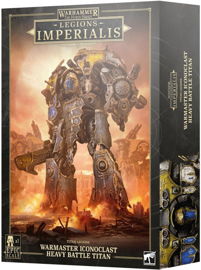 Warhammer The Horus Heresy: Legions Imperialis - Warmaster Iconoclast Heavy Battle Titan