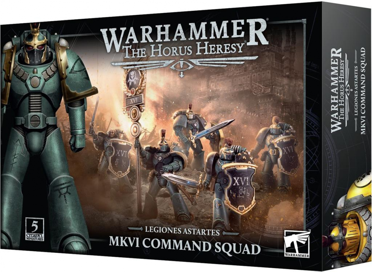 Warhammer The Horus Heresy: Legiones Astartes - MKVI Command Squad