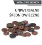 Metalowe monety - Uniwersalne - Medieval (zestaw 24 monet)