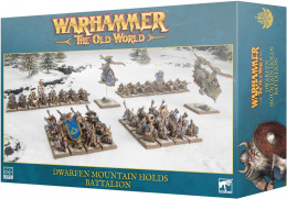 Warhammer The Old World: Dwarfen Mountain Holds Battalion