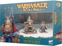 Warhammer The Old World: Dwarfen Mountain Holds - Dwarf Lords with Shieldbearers