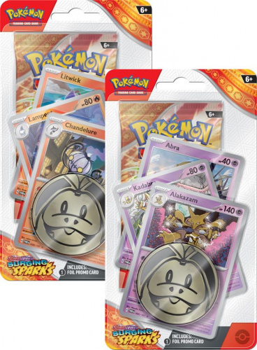 Pokémon TCG: Scarlet & Violet - Surging Sparks - Premium Checklane Blister Box (12)