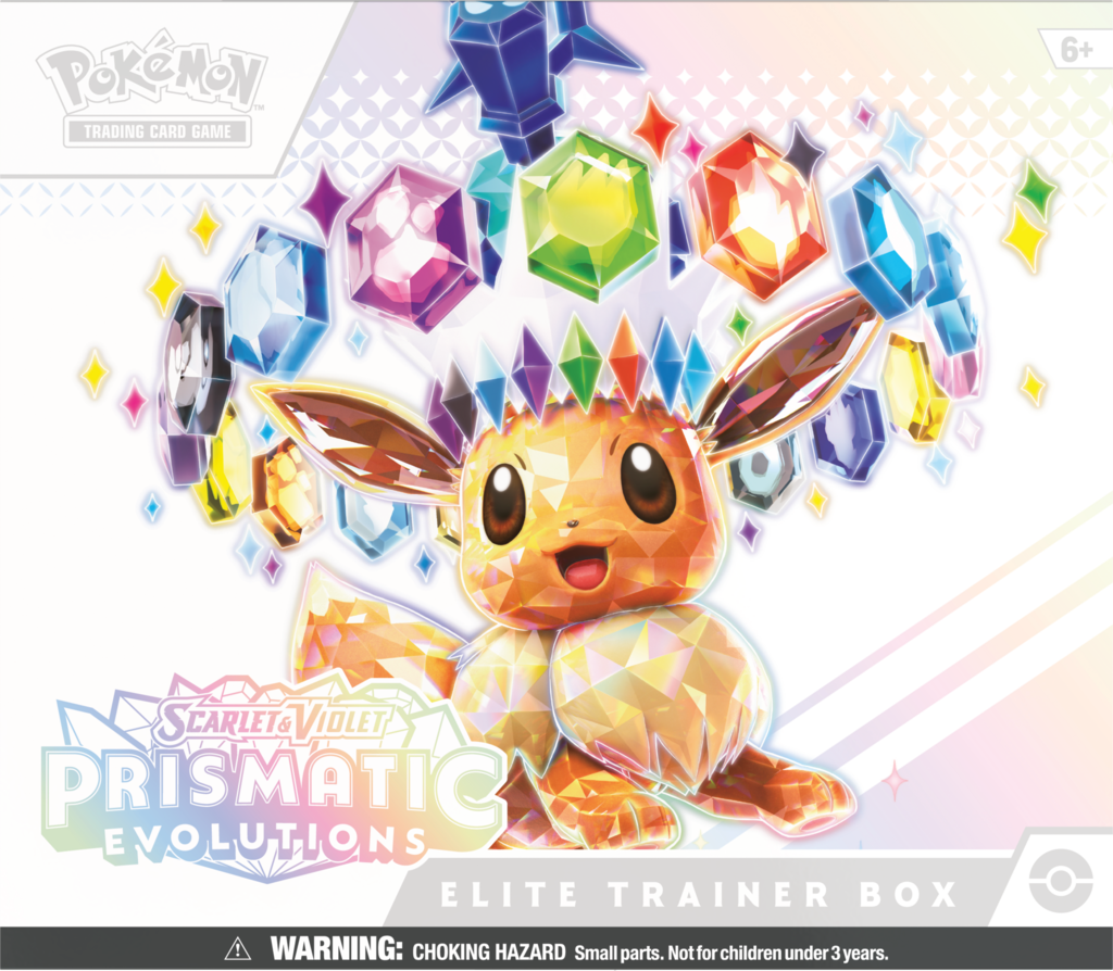 ポケモンカードゲーム Prismatic Evolutions Elite Trainer Box ポケモンカード】Prismatic Evolutions Elite Trainer Box