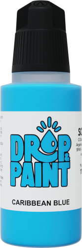 Scale 75: Drop Paint - Caribbean Blue