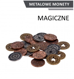 Metalowe monety - Magiczne (zestaw 20 monet)