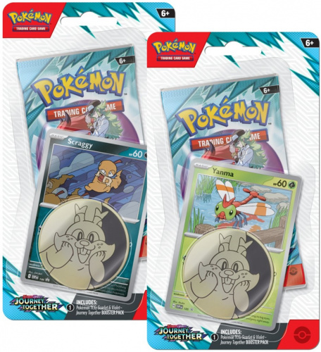 Pokémon TCG: Scarlet & Violet - Journey Together - Checklane Blister Box (16)