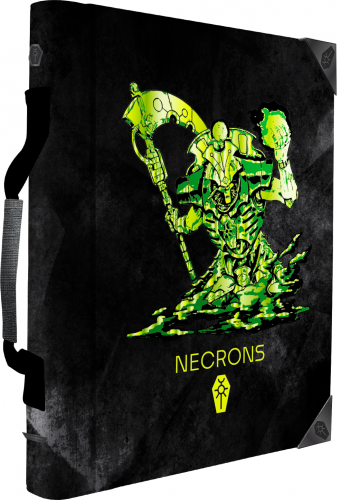 Ultra-Pro: Necron Codex Aligned - Codex Book Folio - Debossed & Printed