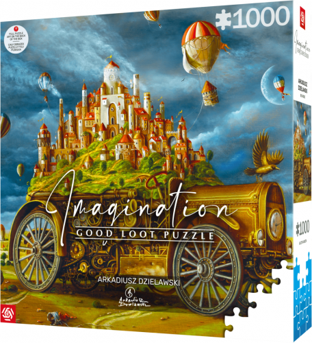 Good Loot Puzzle: Imagination - Arkadiusz Dzielawski - Wielka Przeprowadzka (1000 elementów)