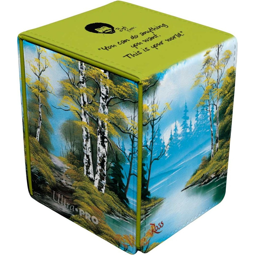Ultra Pro Deck Box – Limettengrün, Für Bis Zu 80 Karten, Mit Beschriftbarem Streifen