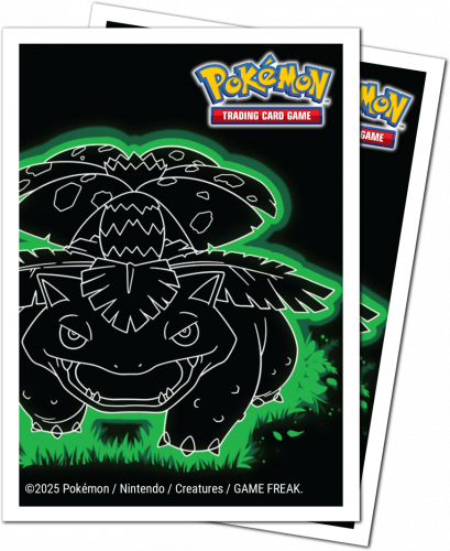 Ultra Pro: Pokémon - Apex Deck Protector Sleeves - Neon Kanto - Venusaur