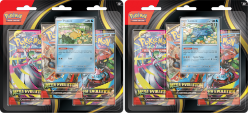 Pokémon TCG: Mega Evolution - 3-Pack Blister - Psyduck/Golduck (Display 12)