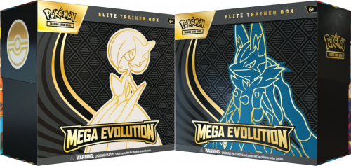 Pokémon TCG: Mega Evolution - Elite Trainer Box (Display 10)