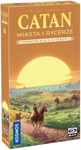 Catan: Miasta i Rycerze - Dodatek dla 5-6 graczy (edycja 2025)
