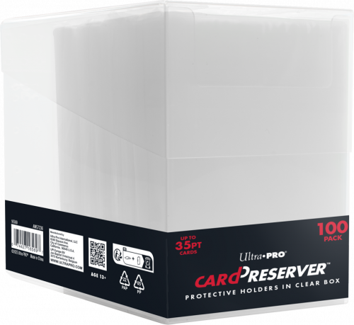 Ultra Pro: Card Preservers in Clear Box (100)