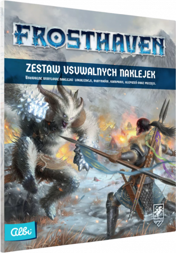 Frosthaven: Zestaw usuwalnych naklejek