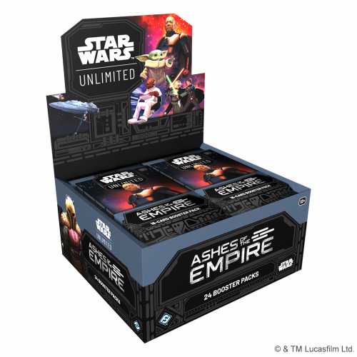 Star Wars: Unlimited Card Game - Ashes of the Empire - Booster Display (24)