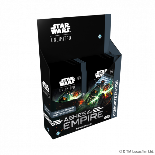 Star Wars: Unlimited Card Game - Ashes of the Empire - Carbonite Booster Display (12)