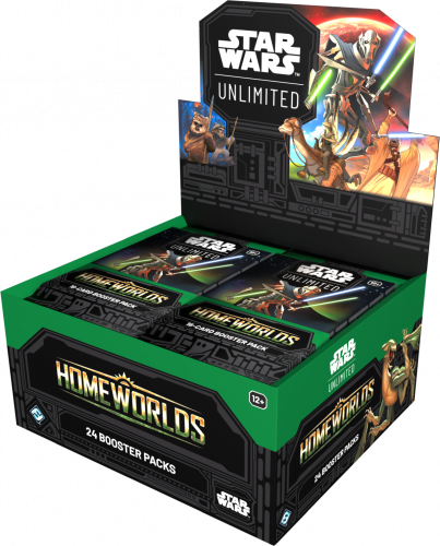 Star Wars: Unlimited Card Game - Homeworlds - Booster Display (24)
