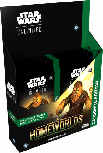 Star Wars: Unlimited Card Game - Homeworlds - Carbonite Booster Display (12)