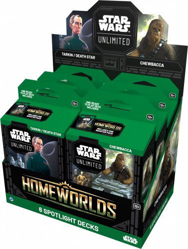 Star Wars: Unlimited Card Game - Homeworlds - Spotlight Deck Display (6)