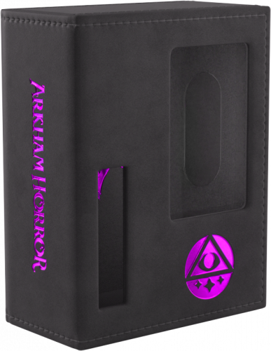 Gamegenic: Arkham Horror - Investigator Deck Tome - Mystic (Black-Purple)