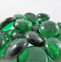Chessex: Szklane kamienie w tubie - Crystal Dark Green (40)