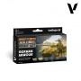 Vallejo: 70.205 - Model Color - WWII German Armour (6 x 18 ml)