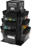 AK Interactive:  Real Colors Markers - Rotating Display (432)