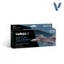 Vallejo: 71.156 - Model Air - Air War - USAF Colors "Grey Schemes" from 70’s to Present (8x18 ml)