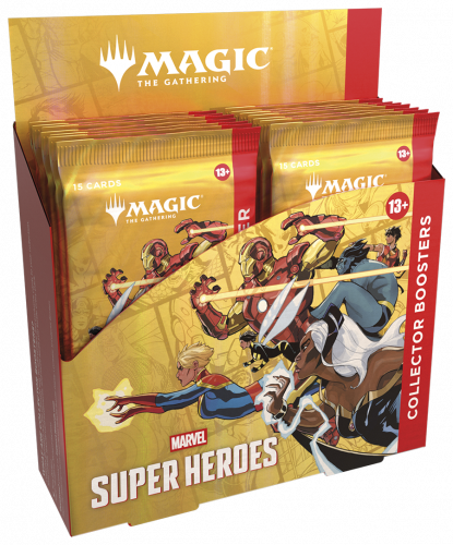 Magic the Gathering: Marvel Super Heroes - Collector Booster Display (12)