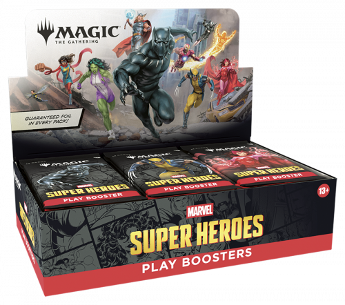 Magic the Gathering: Marvel Super Heroes - Play Booster Display (30)