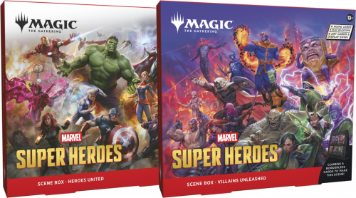 Magic the Gathering: Marvel Super Heroes - Scene Box Display (4)