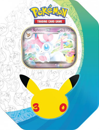 Pokémon TCG: 30th Celebration - Tin - Sylveon ex