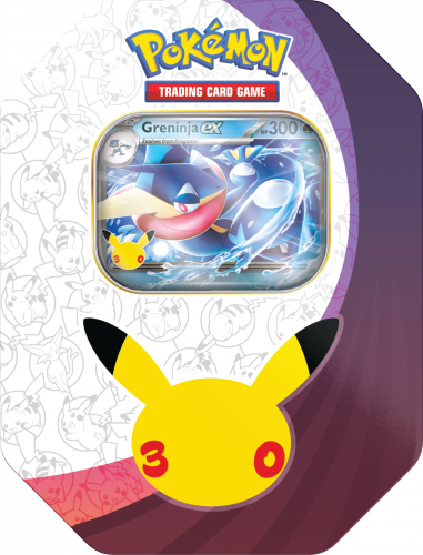 Pokémon TCG: 30th Celebration - Tin - Greninja ex